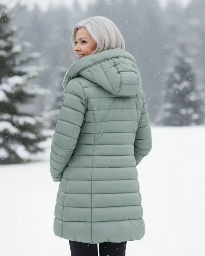 Olivia | Women’s Padded Winter Coat with Hood