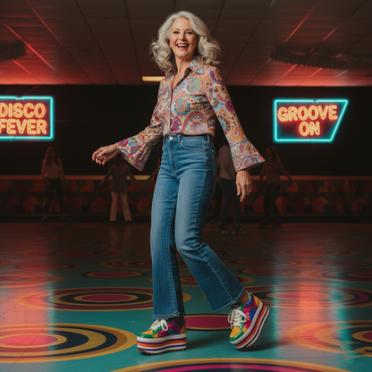 Brooke | Colorful Retro Shoes for Women