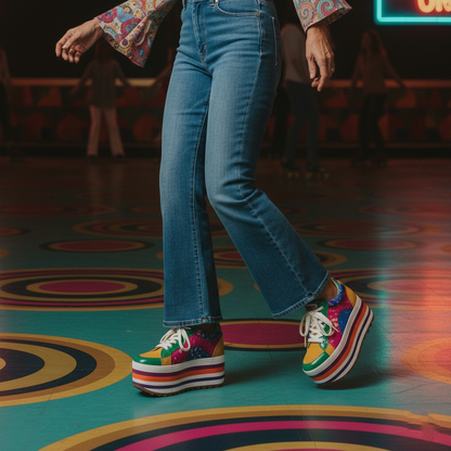 Brooke | Colorful Retro Shoes for Women