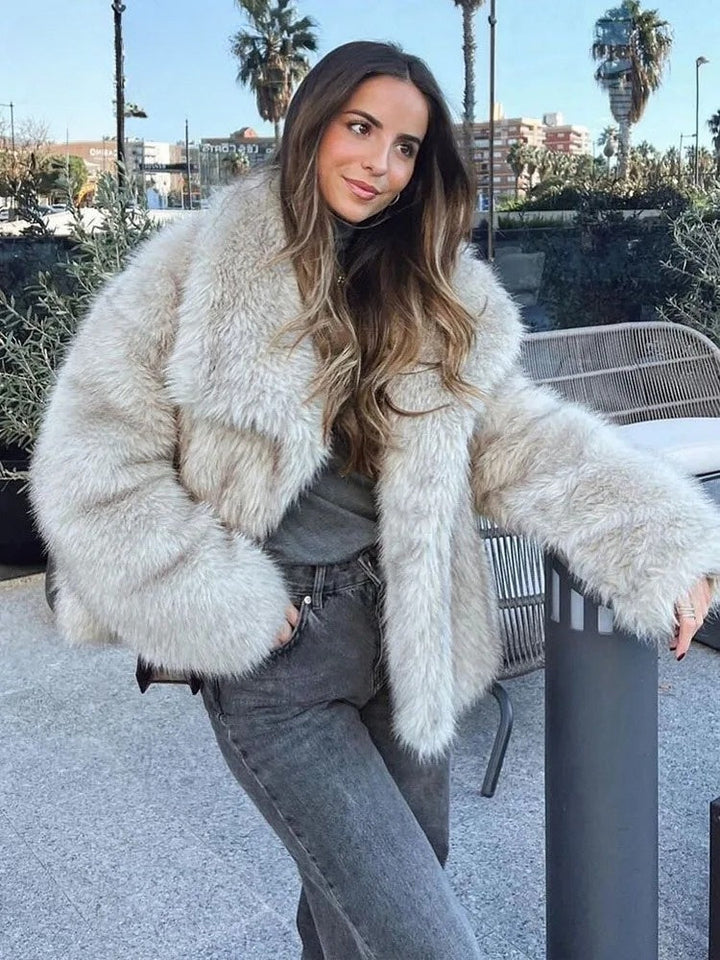 Valencia Faux Fur Coat