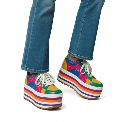 Brooke | Colorful Retro Shoes for Women