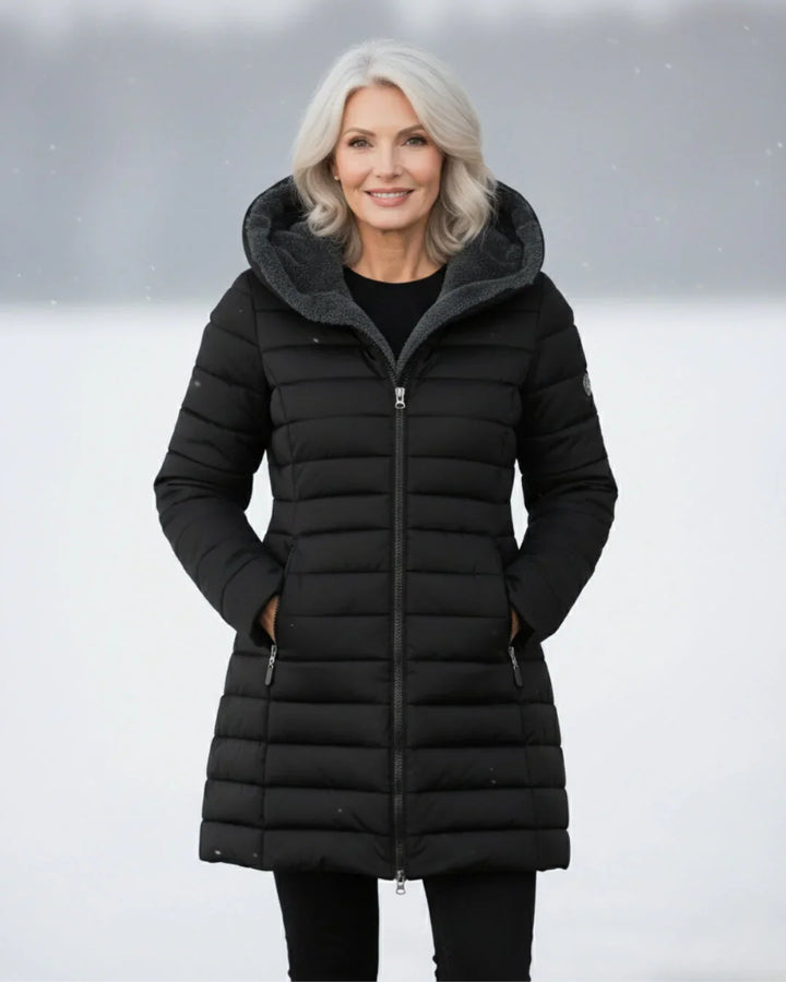 Olivia | Women’s Padded Winter Coat with Hood